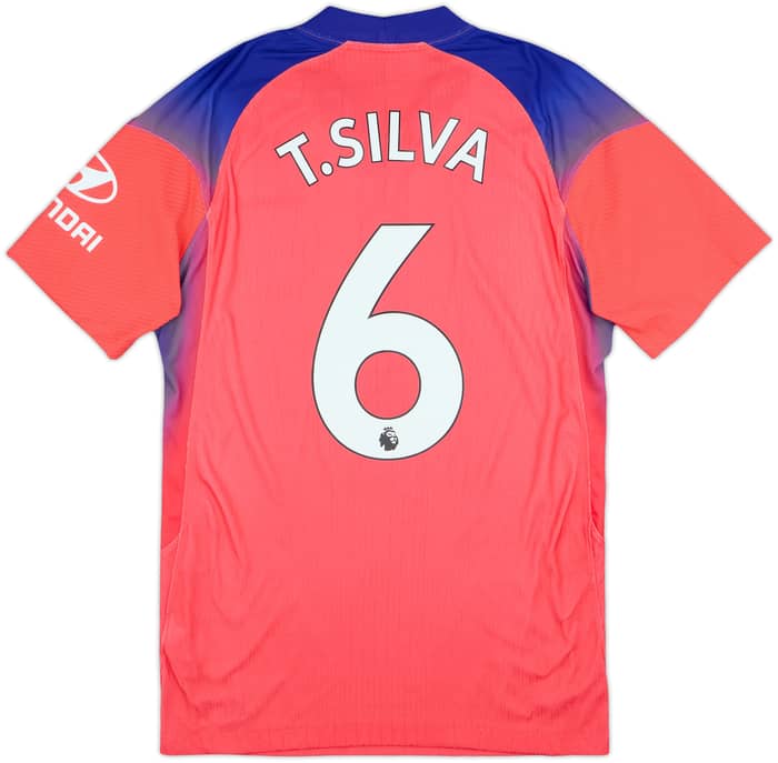 2020-21 Chelsea Authentic Third Shirt T.Silva #6 - 10/10 - (S)