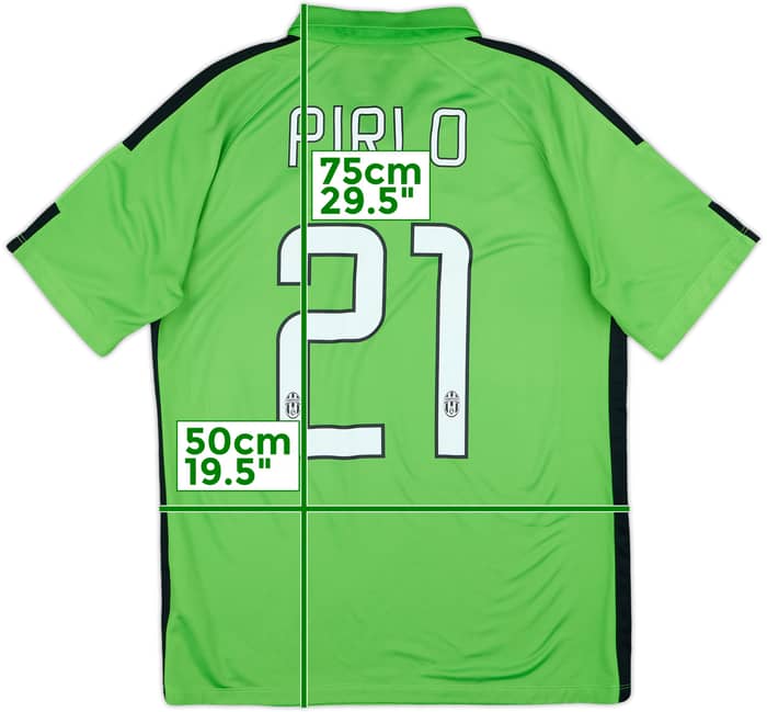 2014-15 Juventus Third Shirt Pirlo #21 - 10/10 - (M)