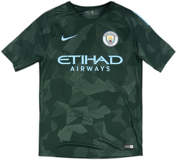 2017-18 Manchester City Third Shirt Kun Aguero #10 - 8/10 - (S)