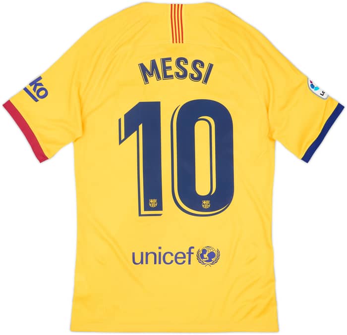 2019-20 Barcelona Away Shirt Messi #10 - 8/10 - (S)