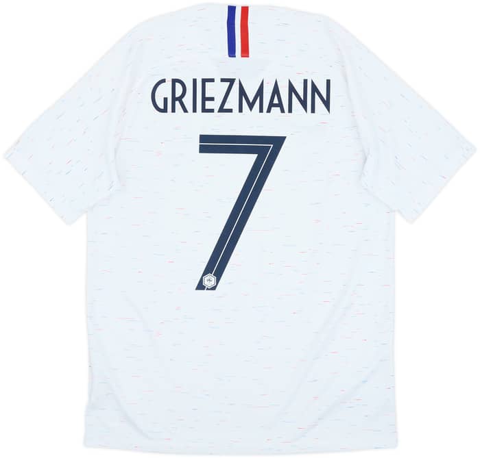 2018 France Away Shirt Griezmann #7 - 9/10 - (M)