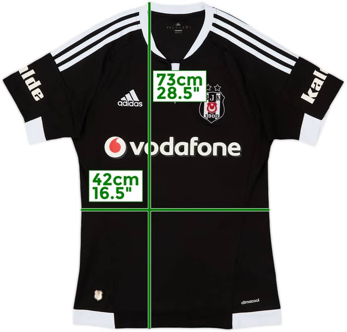 2015-16 Besiktas Third Shirt - 6/10 - (S)