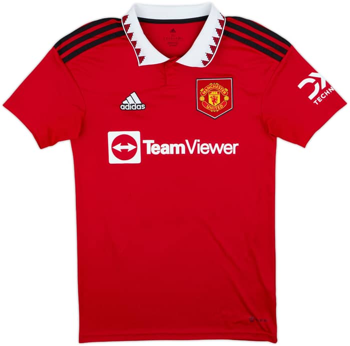 2022-23 Manchester United Home Shirt Ronaldo #7 - 10/10 - (XS)