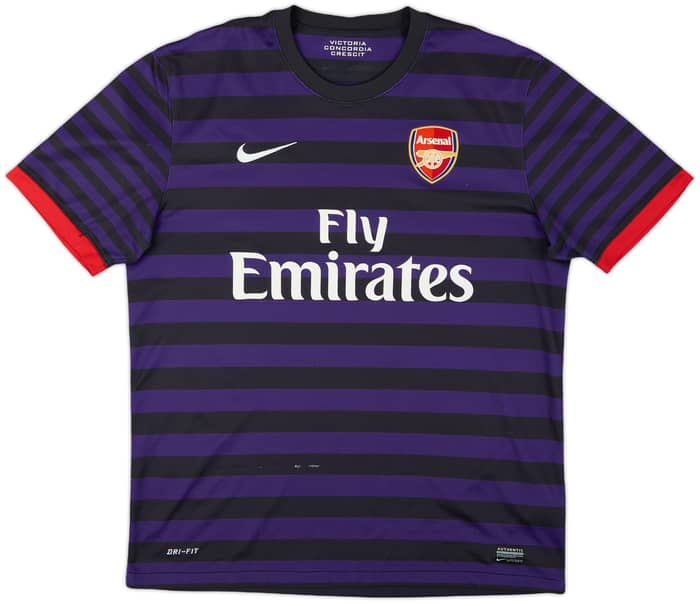 2012-13 Arsenal Away Shirt Arteta #8 - 7/10 - (L)