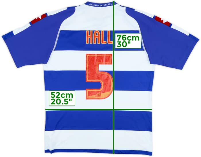 2008-09 QPR Home Shirt Hall #5 - 6/10 - (XL)