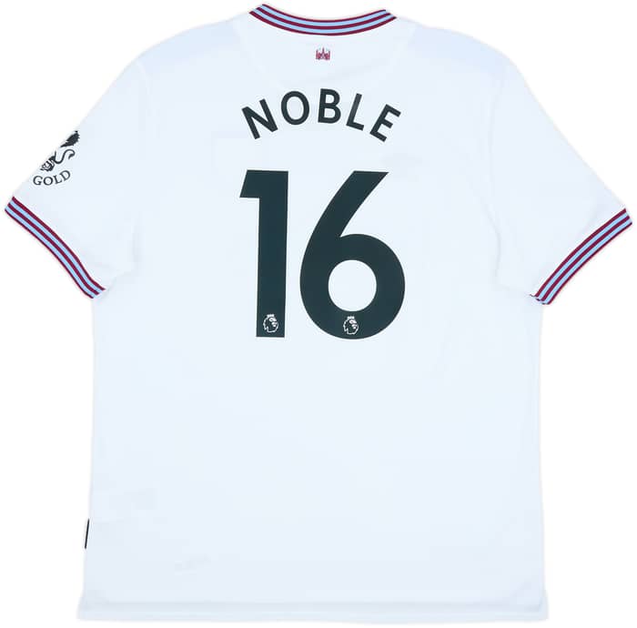 2019-20 West Ham Away Shirt Noble #16 - 10/10 - (XXL)