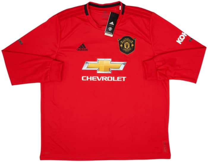 2019-20 Manchester United Home L/S Shirt Maguire #5 (XXL)