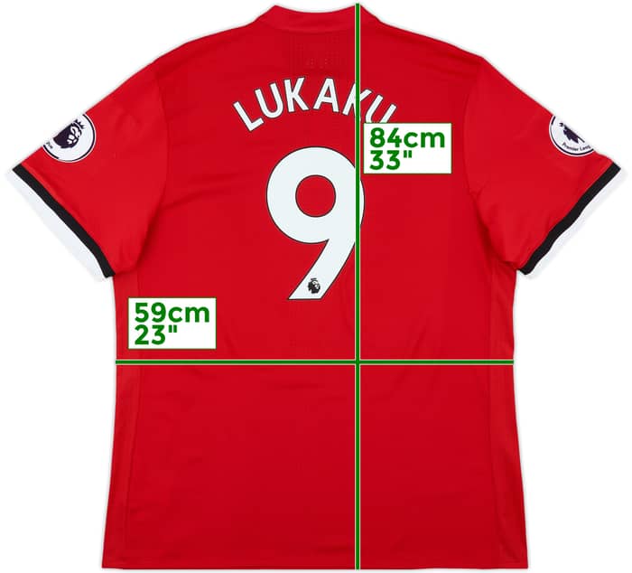 2017-18 Manchester United Authentic Home Shirt - 9/10 - (XXL)