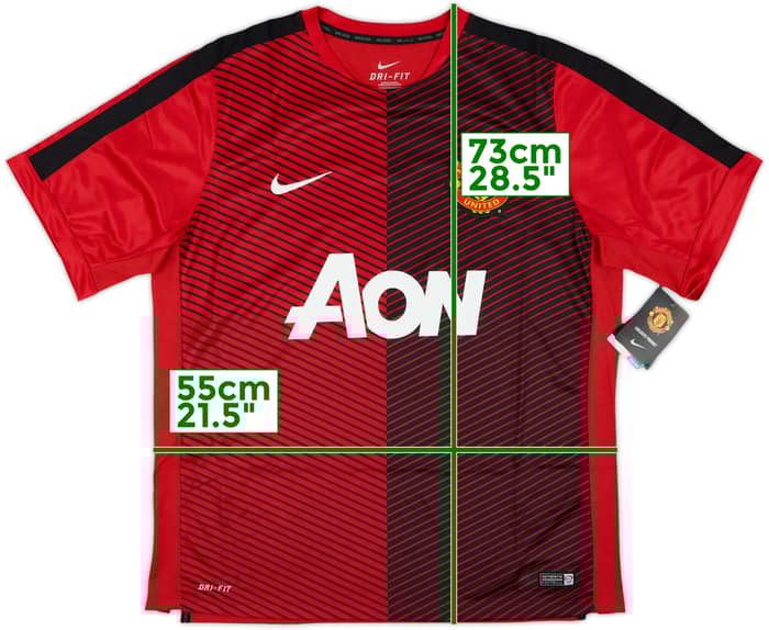2014-15 Manchester United Nike Training Shirt (XL)