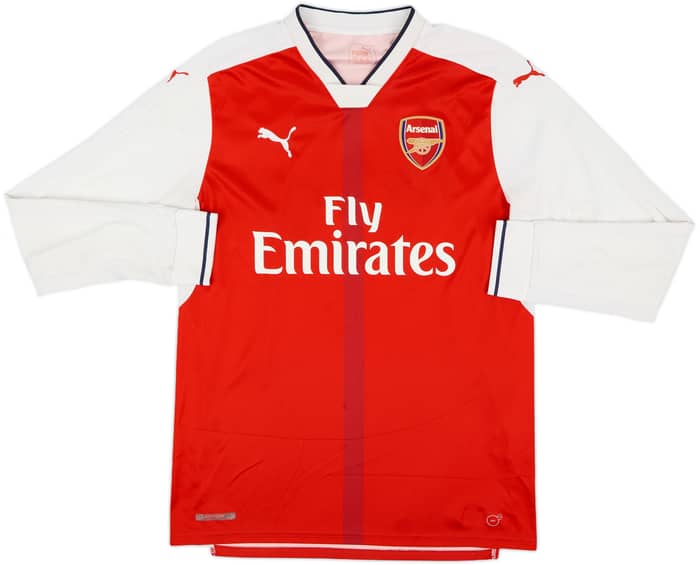 2016-17 Arsenal Home L/S Shirt Ozil #11 - 7/10 - (L)