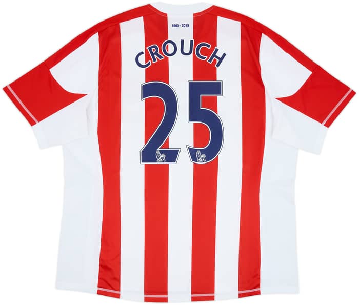2012-13 Stoke '150 Years' Home Shirt Crouch #25 - 7/10 - (XXL)