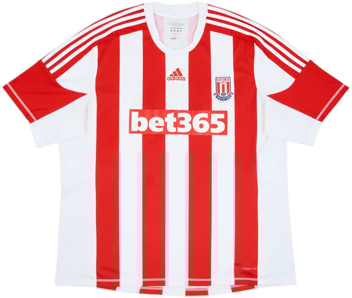 2012-13 Stoke '150 Years' Home Shirt Crouch #25 - 7/10 - (XXL)