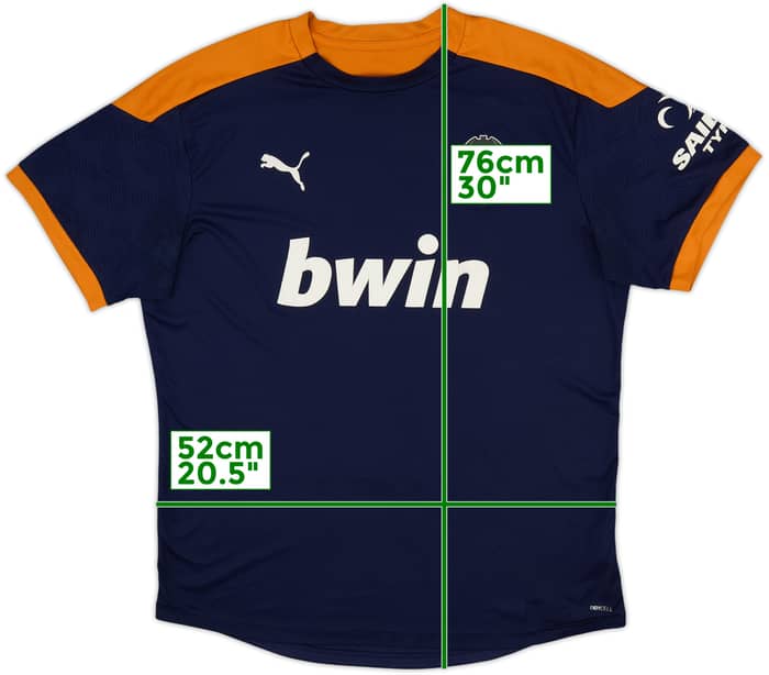 2020-21 Valencia Puma Training Shirt - 6/10 - (XL)