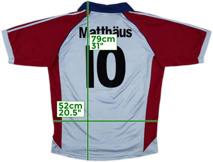 1998-99 Bayern Munich CL Shirt Matthaus #10 - 6/10 - (M)