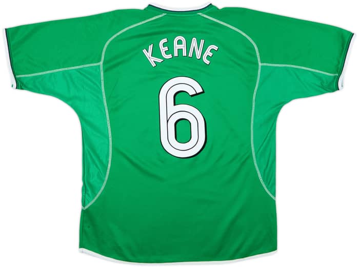 2002-03 Ireland Home Shirt Keane #6 - 7/10 - (XXL)