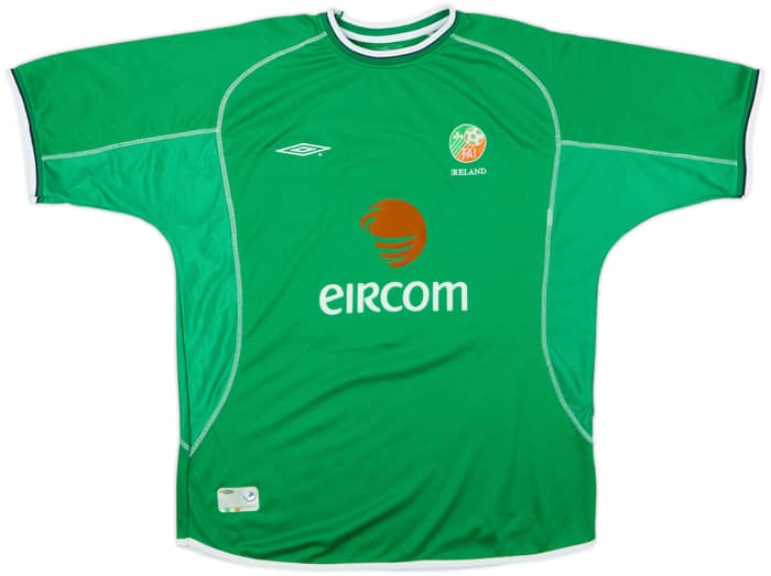 2002-03 Ireland Home Shirt Keane #6 - 7/10 - (XXL)