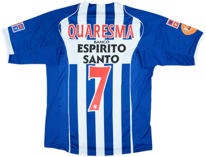 2005-06 Porto Home Shirt Quaresma #7 - 6/10 - (L)