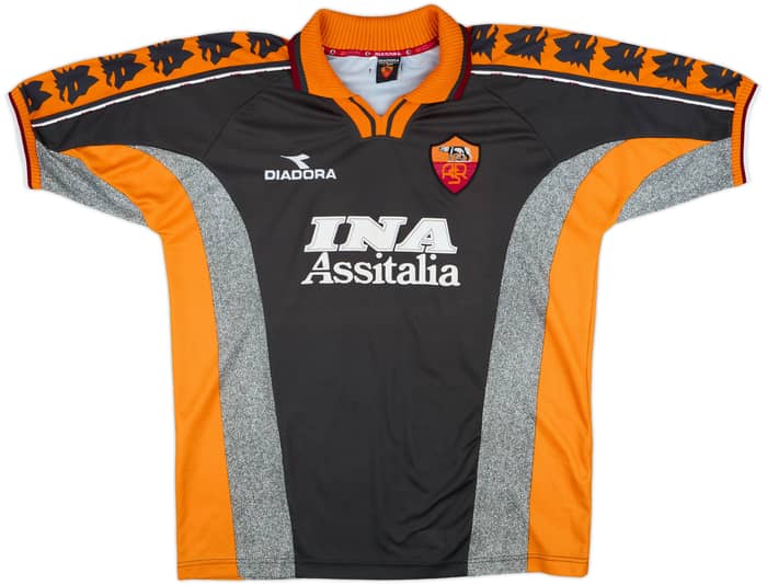 1998-99 Roma Third Shirt Totti #10 - 5/10 - (XL)