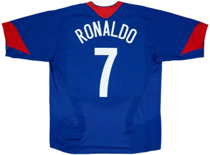 2005-06 Manchester United Away Shirt Ronaldo #7 - 7/10 - (XL)