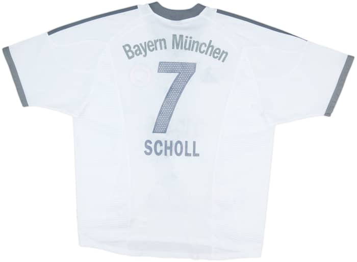 2002-03 Bayern Munich Away Shirt Scholl #7 - 4/10 - (XL)