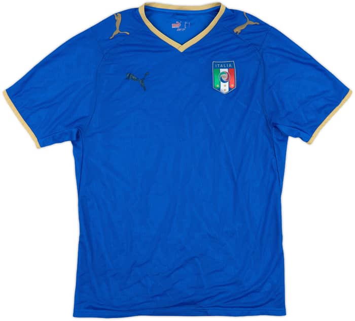 2007-08 Italy Home Shirt - 4/10 - (M)
