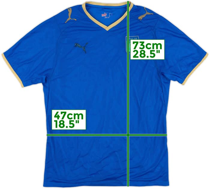 2007-08 Italy Home Shirt - 4/10 - (M)