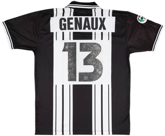 1998-99 Udinese Match Issue Home Shirt Genaux #13