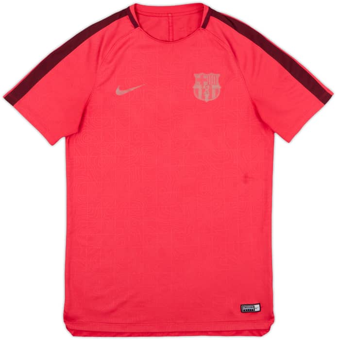 2018-19 Barcelona Nike Training Shirt - 8/10 - (M)