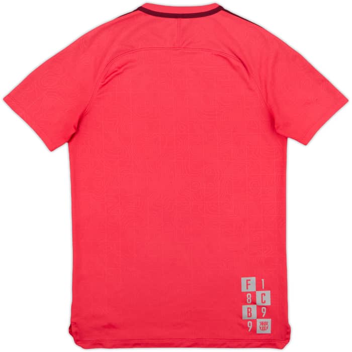 2018-19 Barcelona Nike Training Shirt - 8/10 - (M)