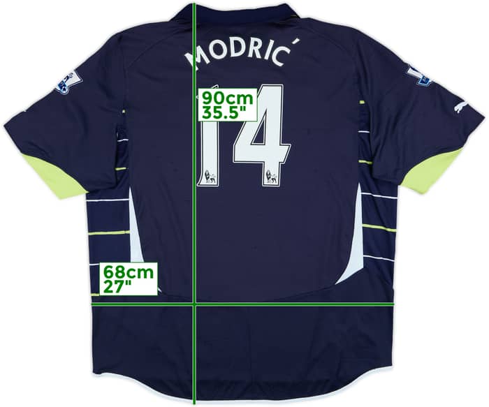 2010-11 Tottenham Third Shirt Modric #14 - 6/10 - (3XL)