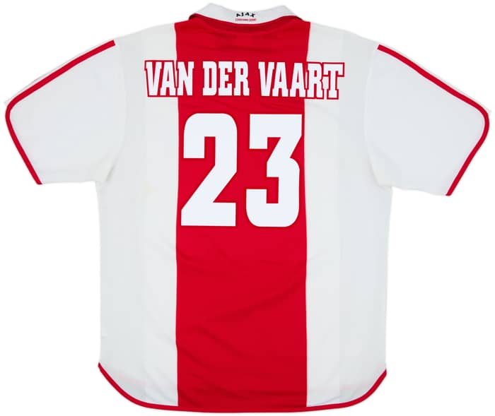 2000-01 Ajax Centenary Home Shirt Van Der Vaart #23 - 8/10 - (XL)