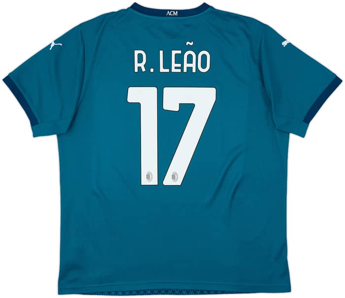 2020-21 AC Milan Third Shirt R.Leao #17 - 8/10 - (XL)