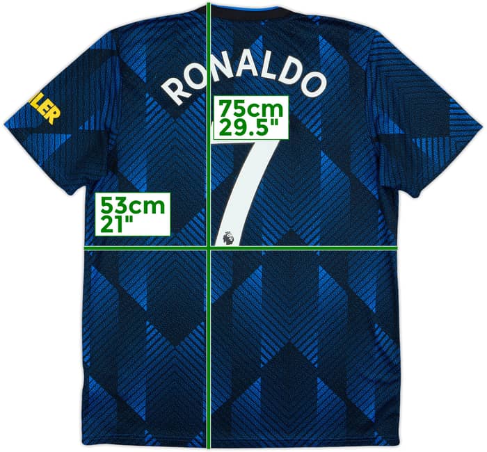 2021-22 Manchester United Third Shirt Ronaldo #7 - 7/10 - (L)