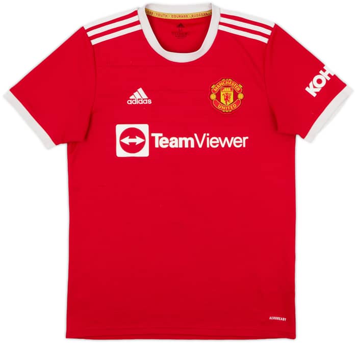 2021-22 Manchester United Home Shirt Ronaldo #7 - 5/10 - (M)