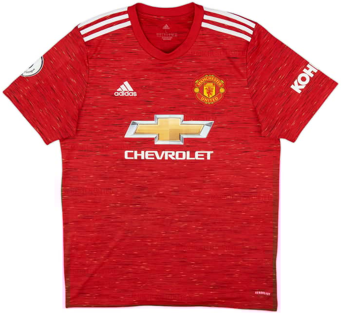 2020-21 Manchester United Home Shirt Rashford #10 - 8/10 - (L)