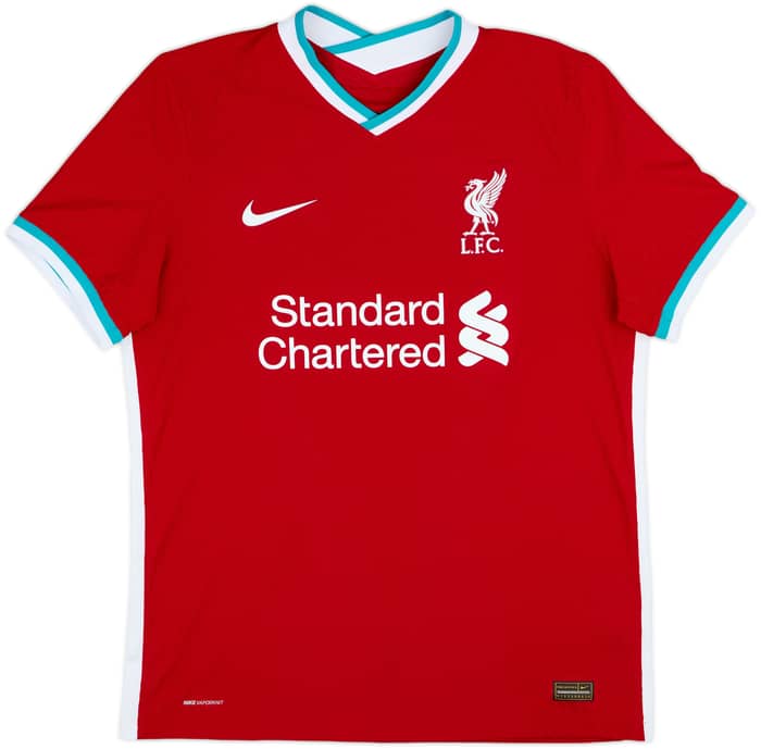2020-21 Liverpool Authentic Home Shirt M.Salah #11 - 10/10 - (L)