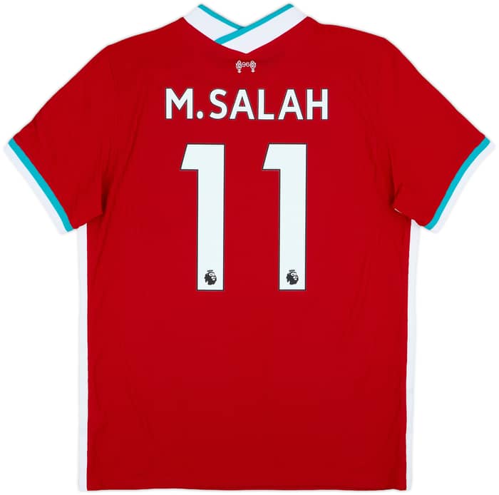 2020-21 Liverpool Authentic Home Shirt M.Salah #11 - 10/10 - (L)