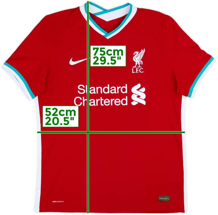 2020-21 Liverpool Authentic Home Shirt M.Salah #11 - 10/10 - (L)