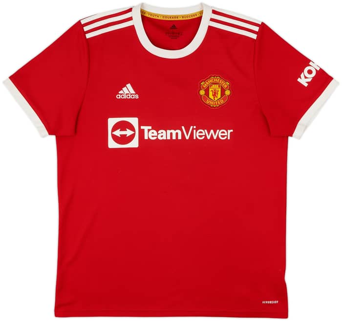 2021-22 Manchester United Home Shirt Ronaldo #7 - 6/10 - (L)