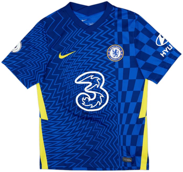 2021-22 Chelsea Home Shirt Mount #19 - 8/10 - (S)