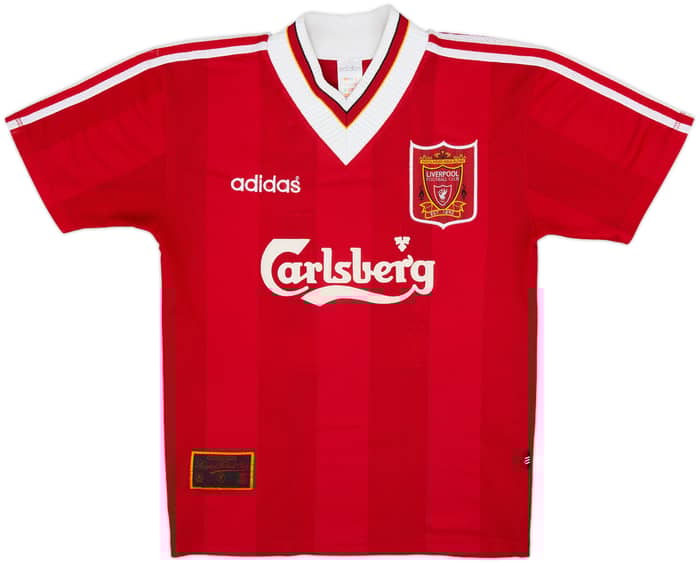 1995-96 Liverpool Home Shirt Fowler #23 - 8/10 - (S)