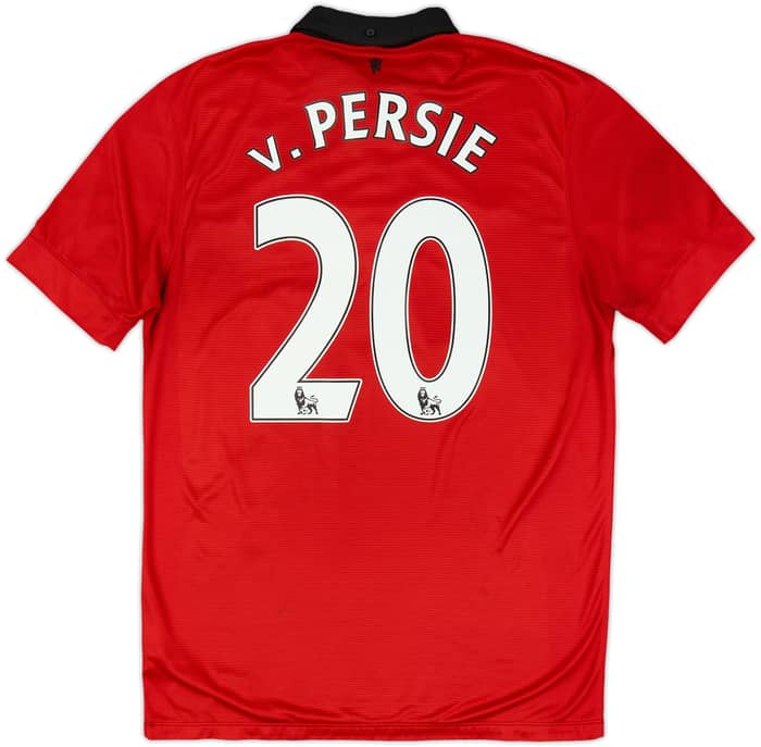 2013-14 Manchester United Home Shirt V.Persie #20 - 8/10 - (M)
