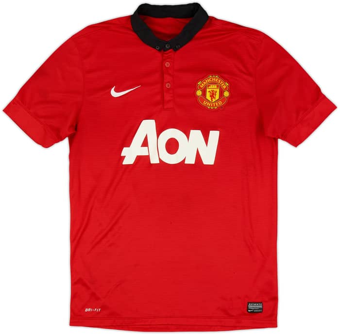 2013-14 Manchester United Home Shirt V.Persie #20 - 8/10 - (M)