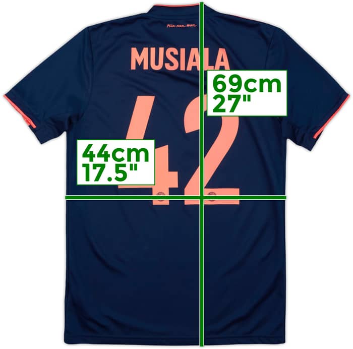 2019-20 Bayern Munich Third Shirt Musiala #42 - 8/10 - (S)
