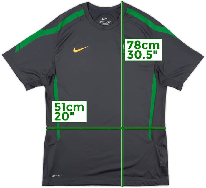 2010-11 Celtic Nike Training Shirt - 10/10 - (L)