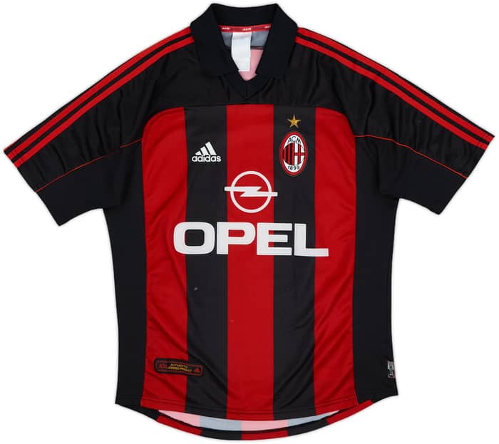 2000-02 AC Milan Home Shirt Shevchenko #7 - 5/10 - (M)