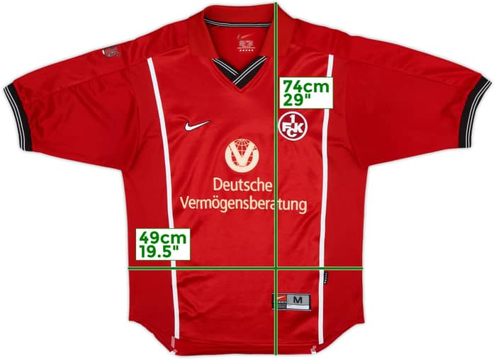 1999-00 Kaiserslautern Home Shirt - 6/10 - (M)