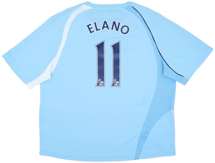 2008-09 Manchester City Home Shirt Elano #11 - 6/10 - (XXL)