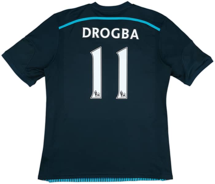 2014-15 Chelsea Third Shirt Drogba #11 - 8/10 - (XL)