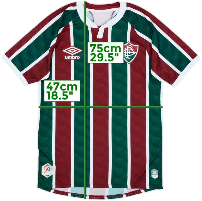 2020-21 Fluminense Home Shirt - 9/10 - (S)